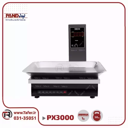 ترازوی صنعتی ۳۰ کیلوگرم پند مدل PX3000-PUT30_640d87cfe00f5.webp